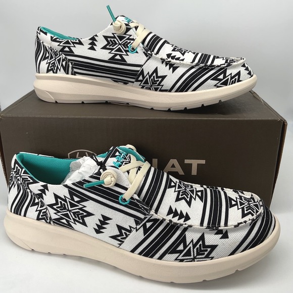 Ariat Shoes - Ariat Women's Hilo Stark Southwest Slip On Shoes Style 10050929 Size 10B NIB